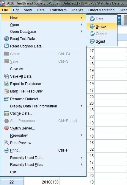 شريط القوائم